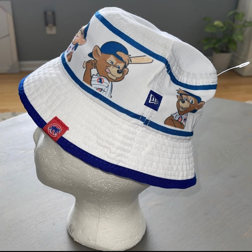 New Era Chicago Cubs Baseball Youth Bucket Hat - Picture 2 of 5